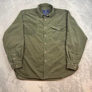 Beretta Men's Green and Khaki Shirt